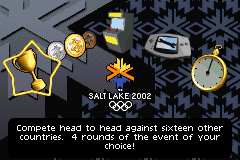 Salt Lake 2002 screenshot 5 for GameBoy Advance
